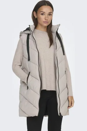 JDY Steppweste SKYLAR LIFE HOOD WAISTCOAT OTW NOOS