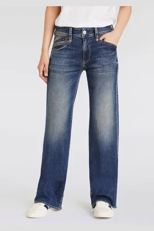 Herrlicher Bootcut-Jeans Prime New Recycled Denim Light mit Stretch