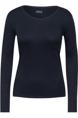 CECIL Langarmshirt - Longsleeve - langarm Shirt mit Rundhals - Verkäufer: Schneider Fashion Store