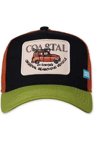 COASTAL Trucker Cap HFT Trucker Cap Vehicle Francaise black/shilf (Basecap, Meshcap, Trucker Kappe) - Verkäufer: stuff-style