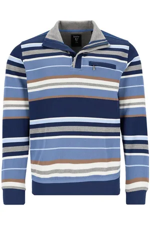 HAJO Sweatshirt Multicolor-Sweatshirt in Längsrippe - Verkäufer: Mode
