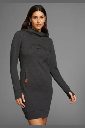 KangaROOS Sweatkleid mit Brustprint