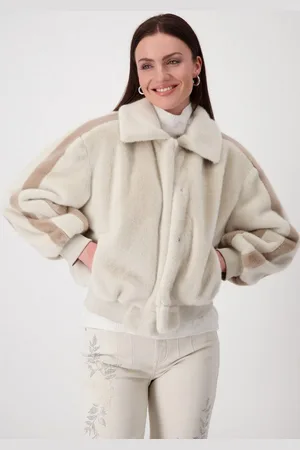 monari Outdoorjacke aus Fake Fur