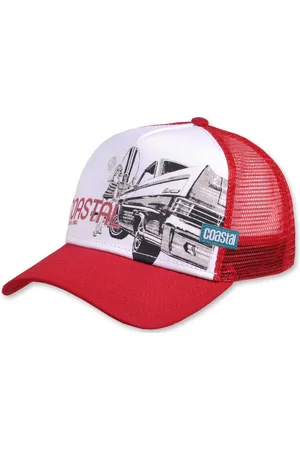 COASTAL Trucker Cap HFT Cap Surf & Cars & Chicks Deep red (Basecap, Meshcap, Trucker Kappe) - Verkäufer: stuff-style