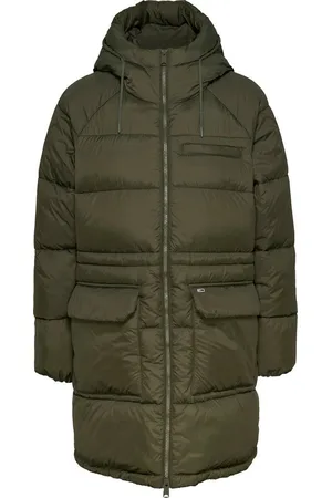 Tommy Hilfiger Steppjacke TJW MIDI ASPEN PUFFER mit Logostickerei