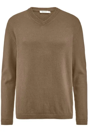 hessnatur Strickpullover aus reiner Bio-Baumwolle mit Bio-Merinowolle (1-tlg) - Verkäufer:
