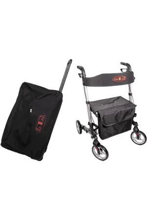 Antar Rollator Aluminium Leichtgewicht zusammenklappbar Rollator mit Transporttasche, Reise Rollator - Verkäufer: Rehavibe GmbH