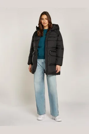 Tommy Hilfiger Steppjacke TJW MIDI ASPEN PUFFER mit Logostickerei