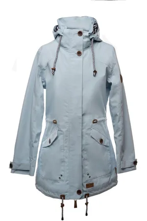 Blue Wave Regenjacke Damen Funktionsparka Daisy - Funktionsjacke mit abnehmbarer Kapuze - Verkäufer: tomBrook GmbH