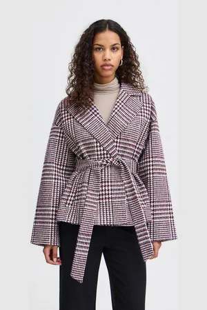 Ichi Kurzjacke IHJANNET CHECK JA4 schöne Übergangsjacke - Verkäufer: meinemarkenmode
