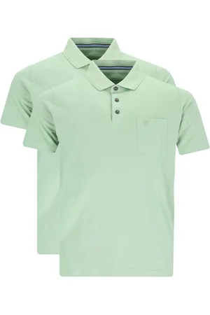 HAJO Poloshirt 2er Pack Pique (Spar-Set, 2-tlg) Poloshirt - Baumwolle - Atmungsaktiv - Gesäumter Armabschluss - Verkäufer: simply4you