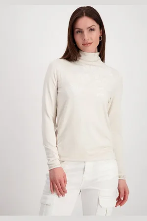 monari Langarmshirt mit Pailletten
