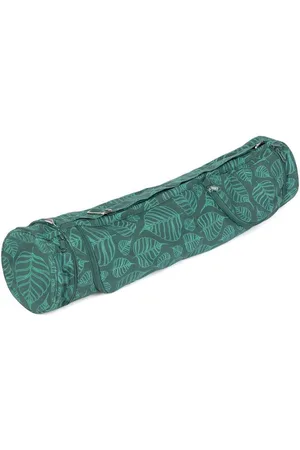 BODHI Yogatasche Yogatasche ASANA BAG COTTON 60 cm, Leaves, deepgreen - Verkäufer: Bodynova GmbH