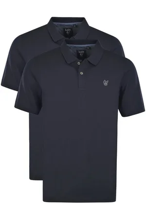 HAJO Poloshirt 2er Pack Pique (Spar-Set, 2-tlg) Poloshirt - Baumwolle - Atmungsaktiv - Elastische Armabschlüsse - Verkäufer: simply4you