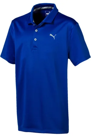 PUMA Poloshirt Golf Polo Essential Blau Junior - Verkäufer: Svens Golfshop GmbH