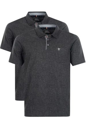HAJO Poloshirt 2er Pack Stay Fresh (Spar-Set, 2-tlg) Poloshirt - Baumwolle - Atmungsaktiv - Bügelfrei und atmungsaktiv - Verkäufer: simply4you