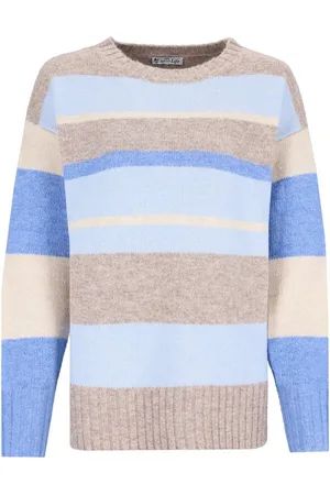 HAJO Rundhalspullover Pullover 1/1 Arm mehrfarbiger Streifen - Verkäufer: Mode