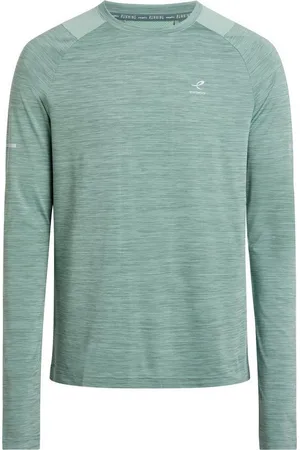 energetics Langarmshirt He.-Langarmshirt Ailo LS M MELANGE/BLUE AQUA/GR - Verkäufer: INTERSPORT Schwab