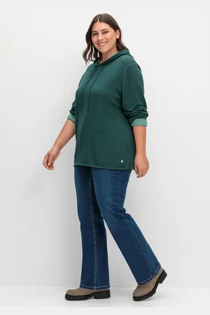 Sheego Stretch-Jeans Große Größen mit hohem Bund, im Curvy-Schnitt ANNE