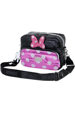 KARACTERMANIA Umhängetasche Disney Minnie Maus Schultertasche Handtasche, Verstellbarer Schulterriemen, gepolstert - Verkäufer: okluge