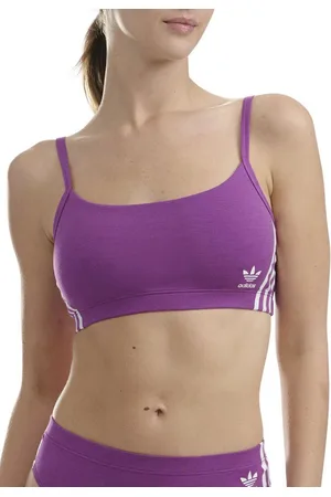 adidas Bügelloser BH Comfort Flex Cotton mit charakteristischem 3-Streifen-Design
