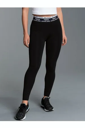 Trigema Leggings Sportleggings mit Elastikbund (1-tlg)