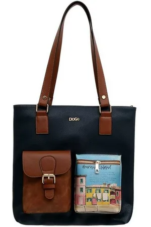 Dogo Umhängetasche Multi Pocket Bag Farbig Damen Handtaschen (Fashion) / Neutral, Vegan