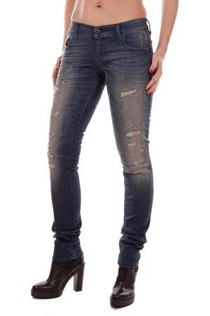 Diesel Skinny-fit-Jeans Damen Grupee RI141 Jeans Hose Skinny Super Slim - Verkäufer: fashion4smile