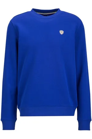 19V69 Italia Sweater NICO Klassischer Herren-Pullover mit dezentem Brust-Logo - Verkäufer: Marco GmbH