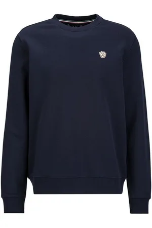 19V69 Italia Sweater NICO Klassischer Herren-Pullover mit dezentem Brust-Logo - Verkäufer: Marco GmbH