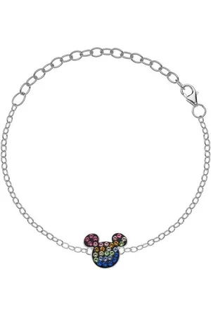 Disney Armband Kinder Armband Micky Mouse © bunt Kristall Farbsteine - Verkäufer: coolkids-store