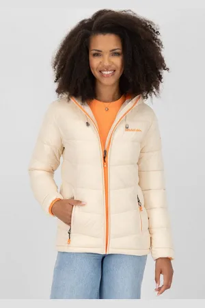 alife kickin Steppjacke AndriaAK leichte, taillierte Übergangsjacke mit breiter Steppung und Kapuze