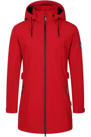Blue Wave Softshellmantel Damen Softshelljacke Martje mit Fleecefutter und abnehmbarer Kapuze - Verkäufer: tomBrook GmbH