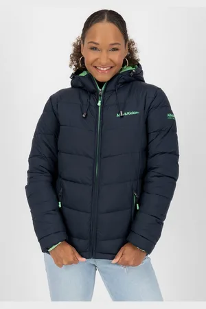 alife kickin Steppjacke AndriaAK leichte, taillierte Übergangsjacke mit breiter Steppung und Kapuze