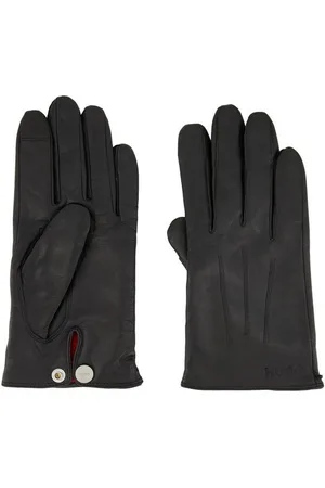 HUGO BOSS Lederhandschuhe Damen Lederhandschuhe JAAN mit Wollmix-Futter (2-St) - Verkäufer: engelhorn