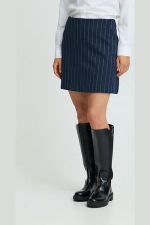 B YOUNG A-Linien-Rock BYROWAN MINI SKIRT - gemusterter Mini-Rock - Verkäufer: meinemarkenmode