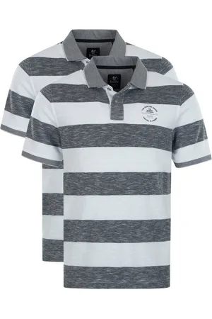 HAJO Poloshirt 2er Pack Riviera (Spar-Set, 2-tlg) Poloshirt - Baumwolle - Atmungsaktiv - Reine Baumwolle - Verkäufer: simply4you