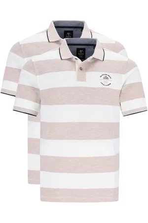 HAJO Poloshirt 2er Pack Riviera (Spar-Set, 2-tlg) Poloshirt - Baumwolle - Atmungsaktiv - Reine Baumwolle - Verkäufer: simply4you