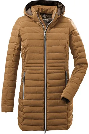 G.I.G.A. DX by killtec Parka Bacarya Schmaler, wasserabweisender Damenparka mit abnehmbarer Kapuze