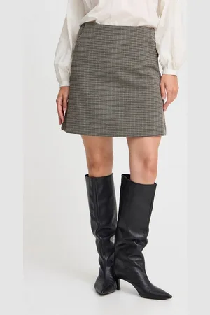 B YOUNG A-Linien-Rock BYROWAN MINI SKIRT - gemusterter Mini-Rock - Verkäufer: meinemarkenmode