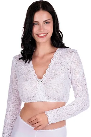 Alpenfee Dirndlbluse Dirndlbluse - LANA - schwarz, - Verkäufer: Alpenwahnsinn Tracht & Lifestyle