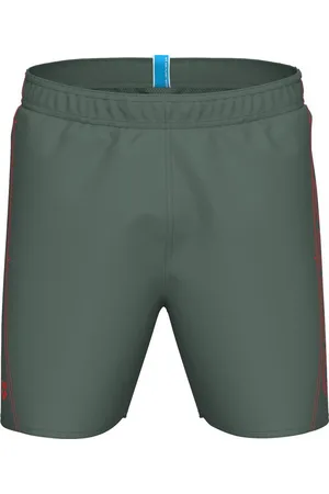 Arena Badehose FUNDAMENTALS LOGO BOXER R SAGE-FLUO RED - Verkäufer: Sport Hopfmann GmbH