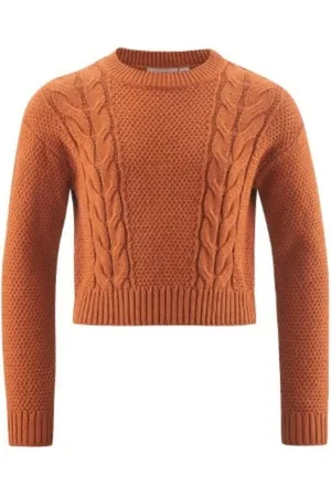happy girls Strickpullover Strickpulli Zopfmuster leicht kurz (1-tlg) - Verkäufer: Familiennestkindermode