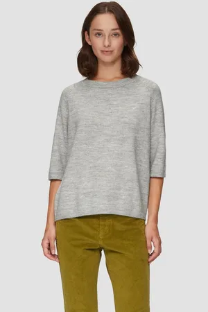 QS by s.Oliver Strickpullover Strickpullover im Alpakamix mit Relaxed Fit - Verkäufer: