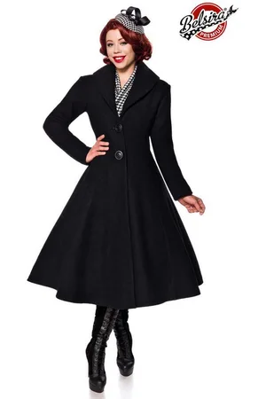 Belsira Langmantel - Premium Wollmantel - (2XL,3XL,4XL,L,M,S) - Verkäufer: Angela Line