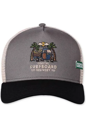 COASTAL Trucker Cap HFT Trucker Cap Delivery Grey/Black (Basecap, Meshcap, Trucker Kappe) - Verkäufer: stuff-style