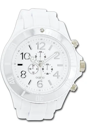 Oozoo Quarzuhr Herren Armbanduhr Timepieces, (Analoguhr), Herrenuhr Silikonarmband , rundes Gehäuse, extra groß (ca. 48mm) - Verkäufer: Fit4Style Silberschmuck - IMPPAC
