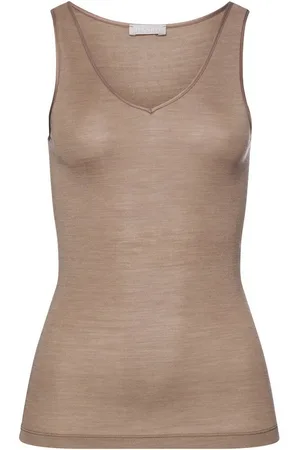 Hanro Trägertop Woolen Silk träger-top shirt ärmellos - Verkäufer: HBOD