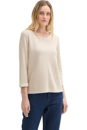 TOM TAILOR Sweatshirt in Melange Optik