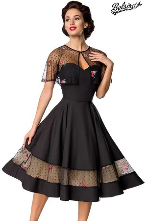 Belsira Trachtenkleid - Vintage-Kleid mit Cape - (2XL,3XL,L,M,S,XL) - Verkäufer: Angela Line
